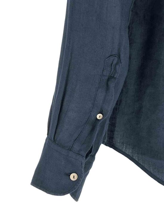 26SS 세인트바쓰 긴팔 셔츠 PAMPLONALINEN61 Blue - MC2 SAINT BARTH