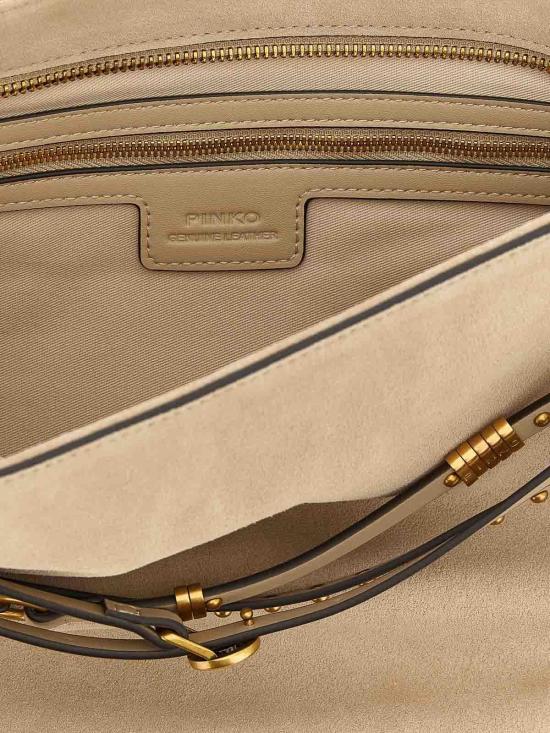 26SS 핑코 숄더백 105903A0F6C50Q Beige - PINKO