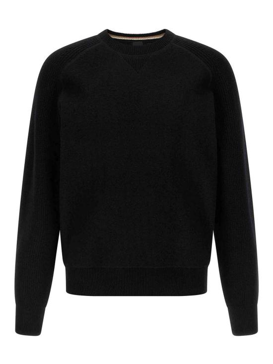 25FW 휴고보스 스웨터 50550424001 BLACK