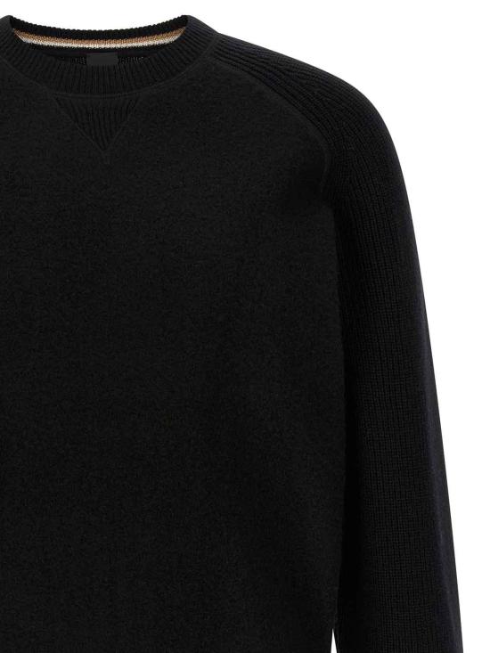 25FW 휴고보스 스웨터 50550424001 BLACK - HUGO BOSS