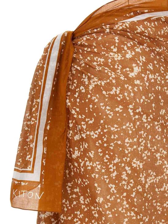 26SS 키톤 미디 스커트 D53753K0954H01001 Brown - KITON