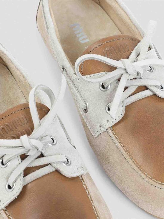 26SS 미우미우 로퍼 5D123EF0053K0FF05BS Camel - MIU MIU