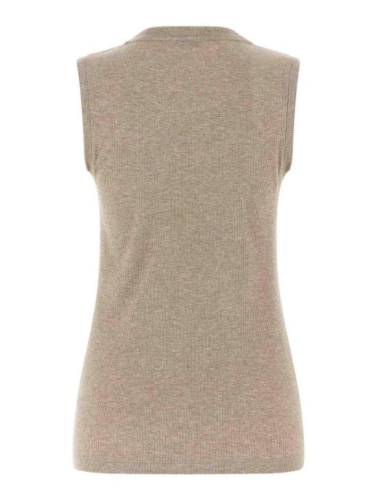 26SS 페세리코 민소매 티셔츠 A08700J002351949 Beige - PESERICO