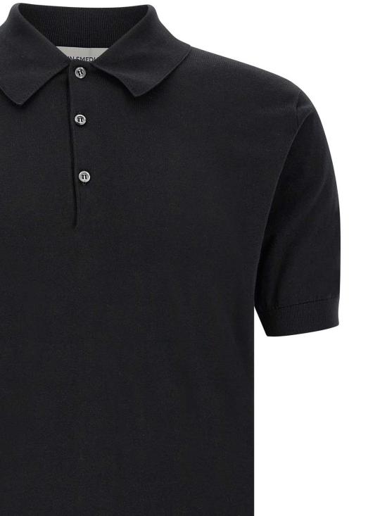 26SS 존스메들리 폴로 티셔츠 ISISBLACK Black - JOHN SMEDLEY