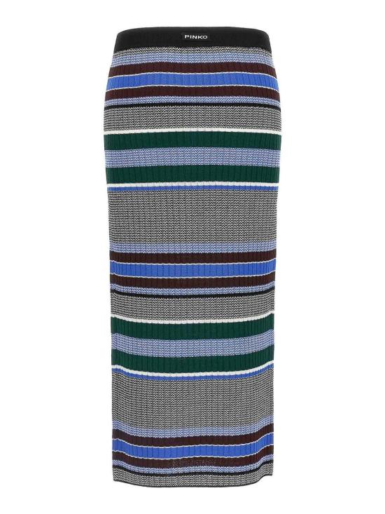 26SS 핑코 롱 스커트 106365A355ZEA Multicolour - PINKO