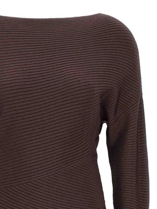 26SS 핑코 롱 원피스 106313A347L78 Brown - PINKO