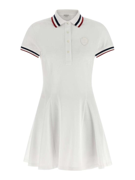 26SS 브루넬로 쿠치넬리 미디 스커트 ML944A5469C159 White