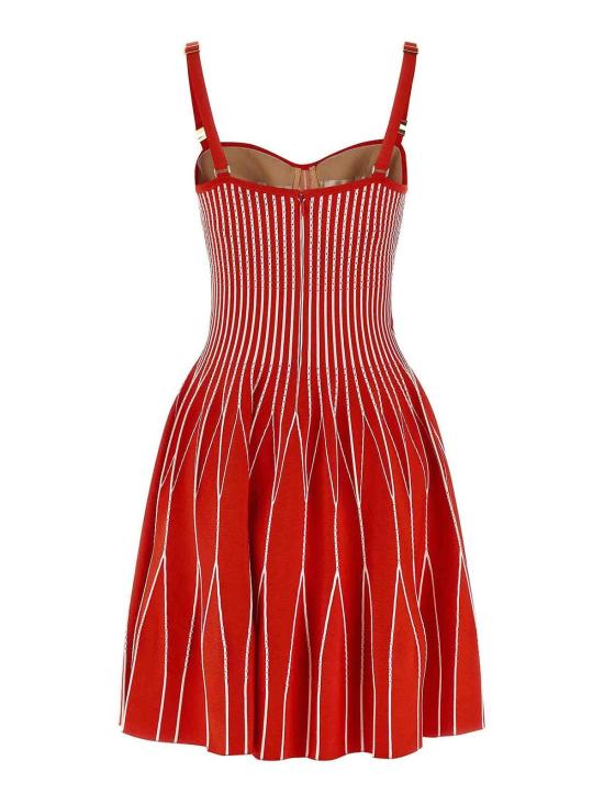 26SS 엘리자베타프랜치 미디 원피스 AM27S62E2I29 Red - ELISABETTA FRANCHI