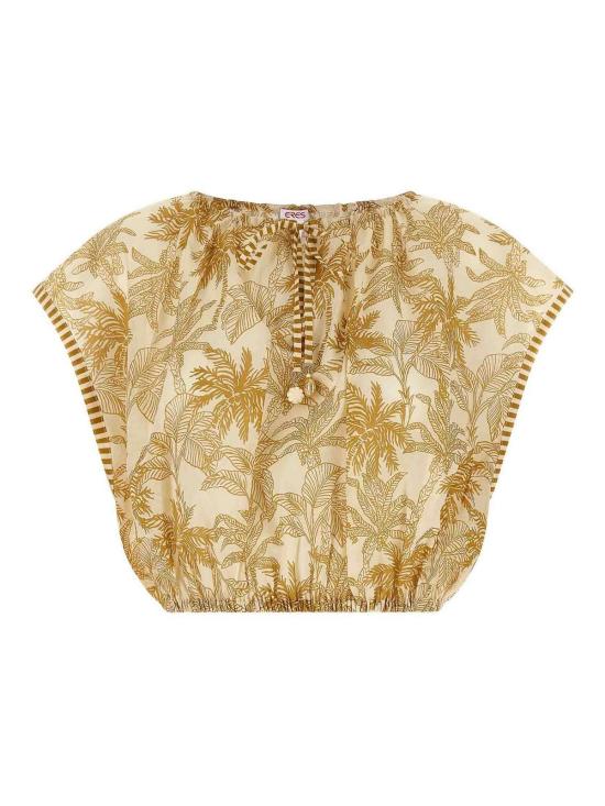 26SS 에레스 민소매 티셔츠 272610IMPVOYAGEPANAMA Beige