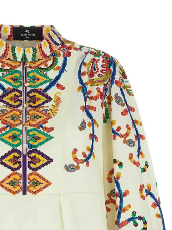 26SS 에트로 미디 원피스 WRHA055399SP5I4X0800 Multicolour - ETRO