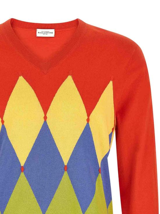 26SS 발렌타인 스웨터 B2P00114CA892004 Red - BALLANTYNE