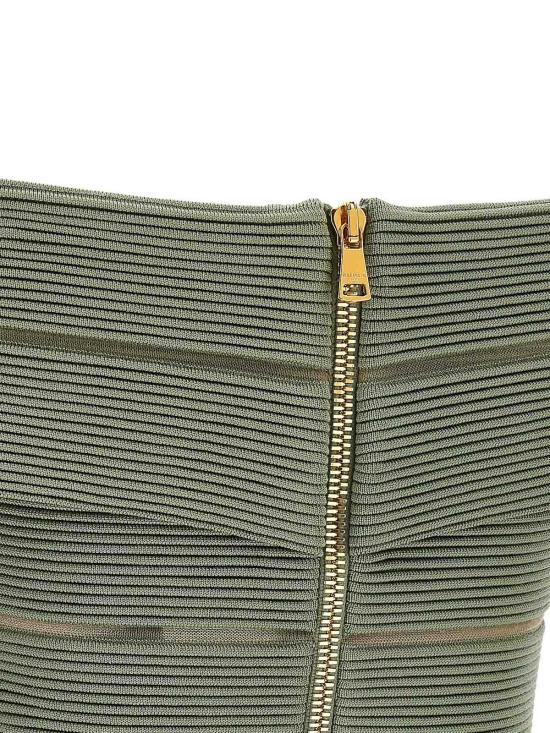 26SS 발망 민소매 티셔츠 GF0AB580KJ757EU Green - BALMAIN