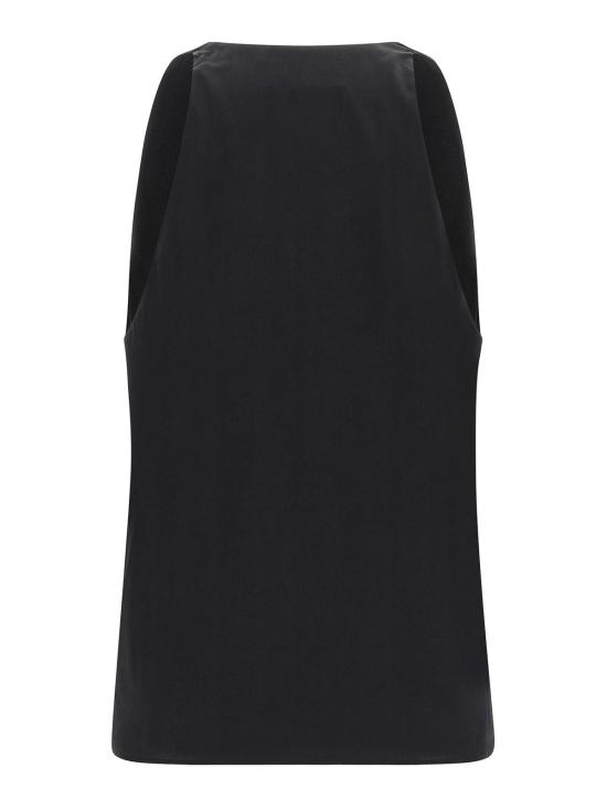 26SS 아르마리움 민소매 티셔츠 ARMTMT031SE07002 Black - ARMARIUM