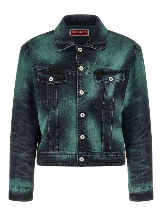 26SS 겐조 배지스 컷오프 트러커 베스트 FG55DV3146K762