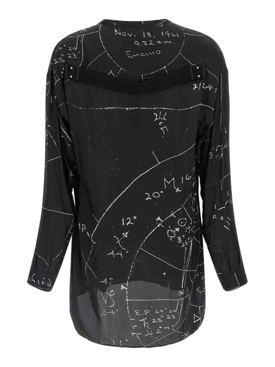 26SS 릭 오웬스 긴팔 셔츠 RU01F2295KP109 Black - RICK OWENS