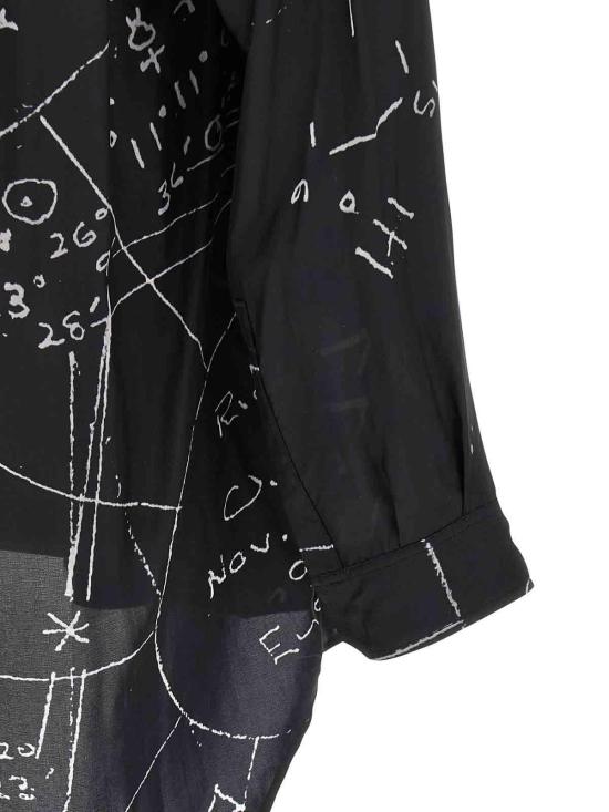 26SS 릭 오웬스 긴팔 셔츠 RU01F2295KP109 Black - RICK OWENS