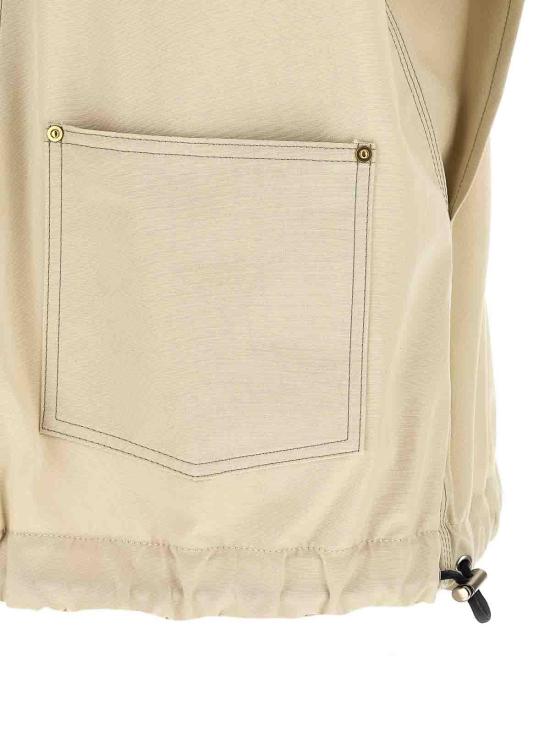 26SS 사카이 반팔 셔츠 2603991M199 Beige - SACAI