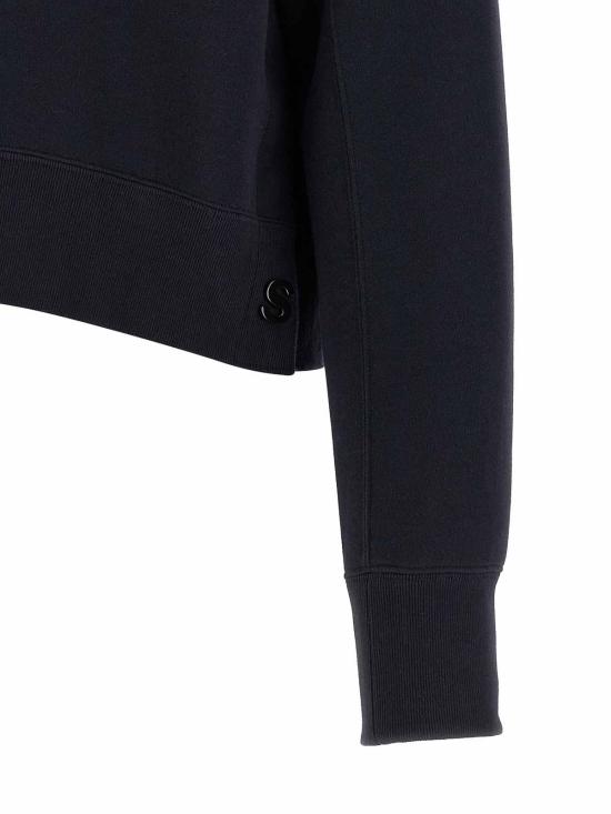  사카이 후드 티셔츠 SCW345201 Blue - SACAI