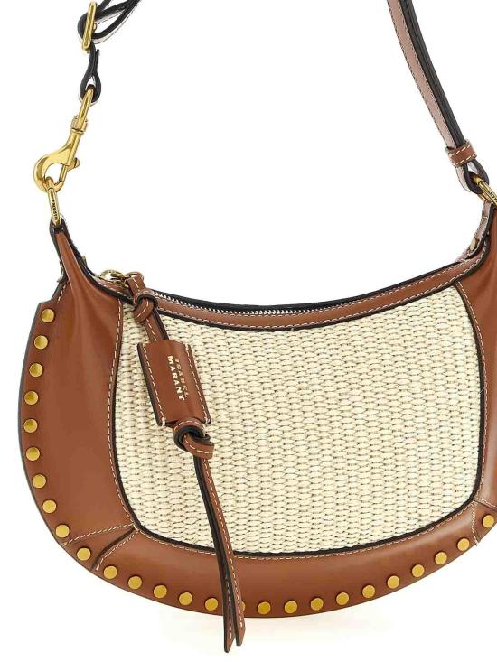 26SS 이자벨마랑 오스칸 문 숄더백 PP0003FBD1X17MNLCG Brown - ISABEL MARANT