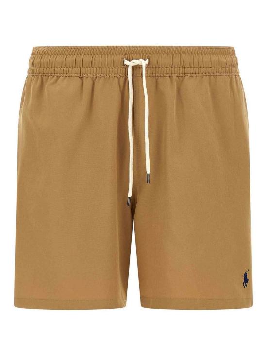  폴로 랄프로렌 포니 자수 스윔 쇼츠 710957782502 Beige