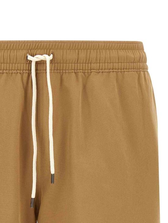  폴로 랄프로렌 포니 자수 스윔 쇼츠 710957782502 Beige - POLO RALPH LAUREN