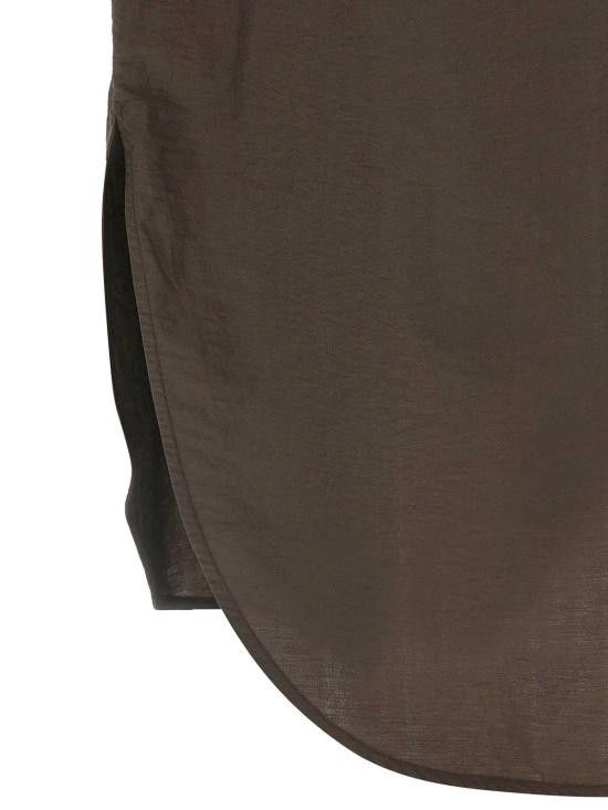 26SS 브루넬로 쿠치넬리 미디 원피스 M0F79AHD91C8589 Brown - BRUNELLO CUCINELLI