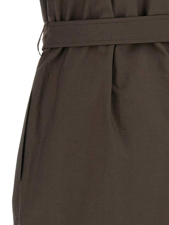 26SS 브루넬로 쿠치넬리 미디 원피스 M0F79AHD91C8589 Brown - BRUNELLO CUCINELLI