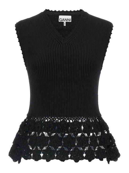 26SS 가니 베스트 A1070251099 Black