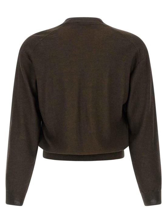  르메르 트위스트 가디건 PO0023LK087BR397 Brown - LEMAIRE