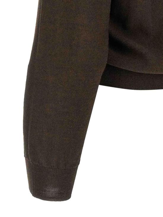  르메르 트위스트 가디건 PO0023LK087BR397 Brown - LEMAIRE