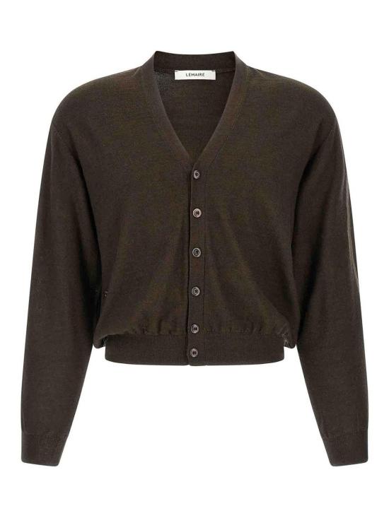  르메르 트위스트 가디건 PO0023LK087BR397 Brown