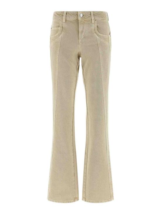 26SS 이자벨마랑에뚜왈 스트레이트 팬츠 PA0671FAD1H02E23EC Beige