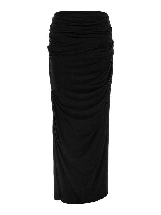 26SS 엔타이어 스튜디오 롱 스커트 ESSS26SK012430015 Black