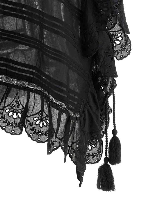 26SS 이자벨마랑에뚜왈 페이튼 탑 HT0768FAD1J05E01BK Black - ISABEL MARANT ETOILE