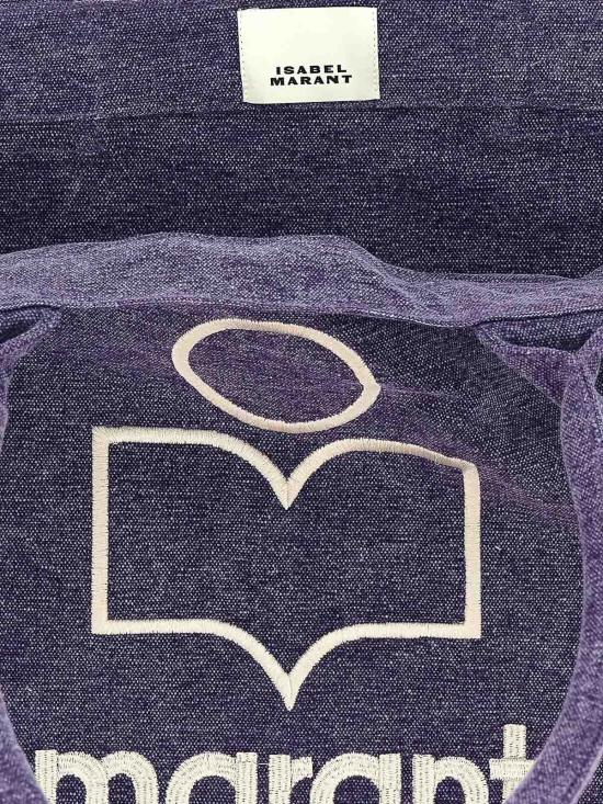 26SS 이자벨마랑 YENKY 엔키 토트백 PM0002FAA1X19M86FP Purple - ISABEL MARANT