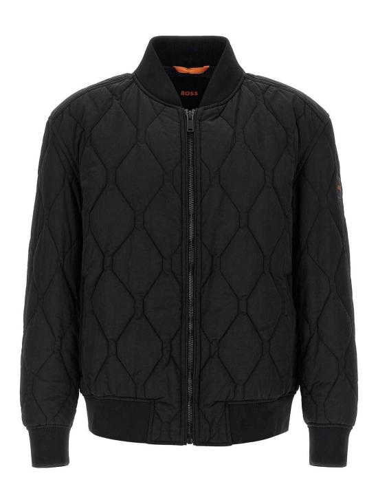 25FW 휴고보스 봄버 자켓 50543619001 Black