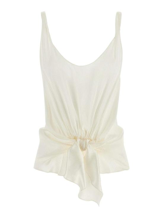 26SS JW앤더슨 민소매 티셔츠 TP0365PG1897002 White