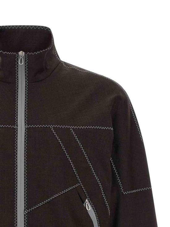 26SS 키코 코스타디노브 자켓 KKSS26J0953 Brown - KIKO KOSTADINOV