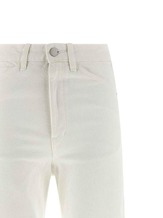 26SS 르메르 스트레이트 팬츠 PA1226LD1070WH086 White - LEMAIRE