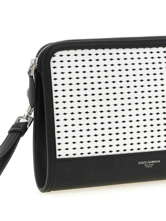 26SS 돌체앤가바나 알파인 시실리 클러치 백 BM2528AN41989690 White - DOLCE & GABBANA