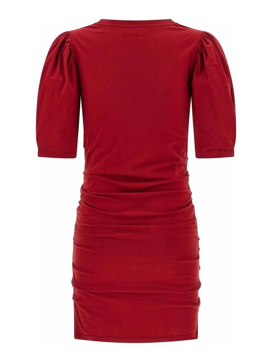 26SS 이자벨마랑 미디 원피스 RO1038FAA1N41I70CH Red - ISABEL MARANT