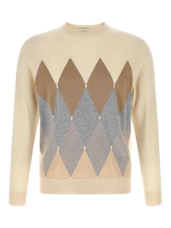 26SS 발렌타인 스웨터 B2P00014CA898011 Beige