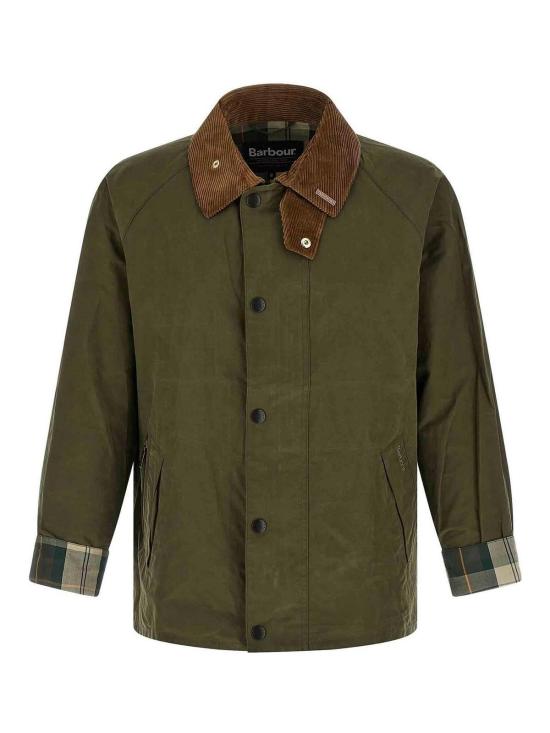 26SS 바버 자켓 MCA1098MCAOL72 Green