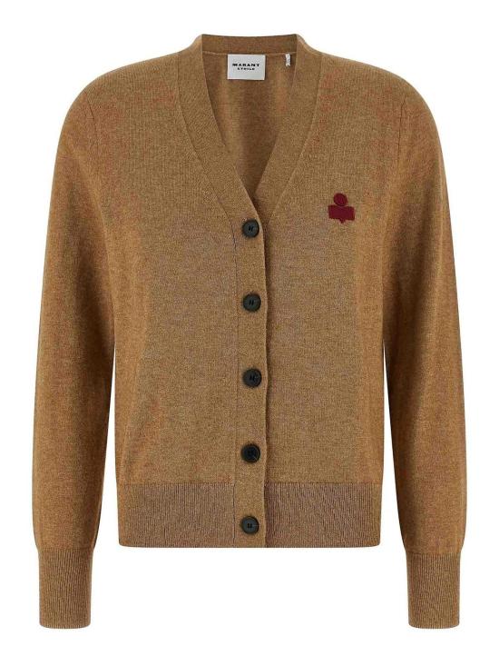 26SS 이자벨마랑에뚜왈 KARINA 카리나 V넥 가디건 CA0104FAC1L17ECMGA Beige