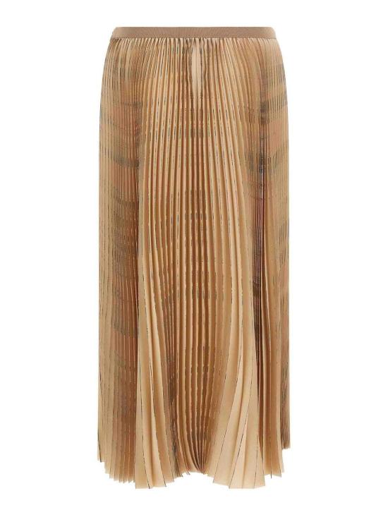 26SS 파비아나 필리피 미디 스커트 GND276F842M168VR1 Beige - FABIANA FILIPPI