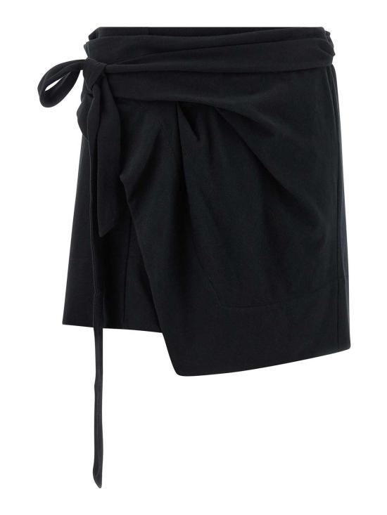 26SS 이자벨마랑 숏 스커트 JU0198FDA1N41I01BK Black