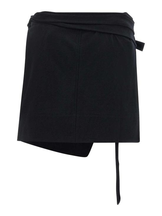 26SS 이자벨마랑 숏 스커트 JU0198FDA1N41I01BK Black - ISABEL MARANT