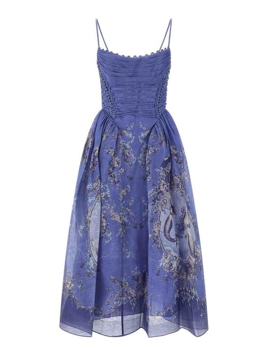 26SS 짐머만 롱 원피스 6347DC261BLME Blue