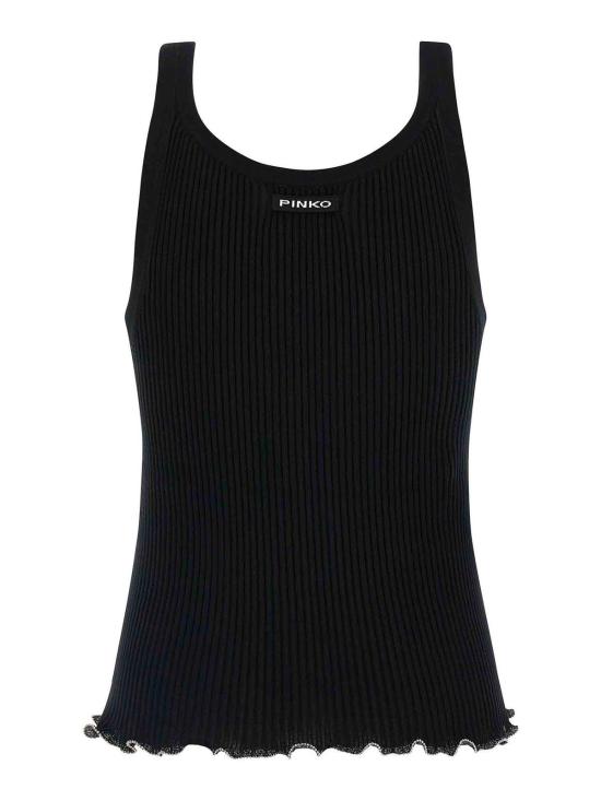 26SS 핑코 민소매 티셔츠 106323A343Z99 Black - PINKO
