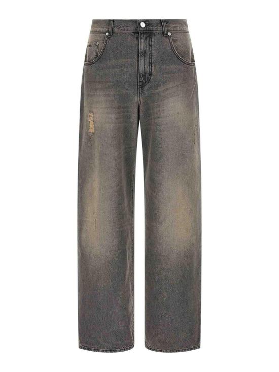 26SS 씨페러 스트레이트 팬츠 MSS26MASSDUSTBLACK Black